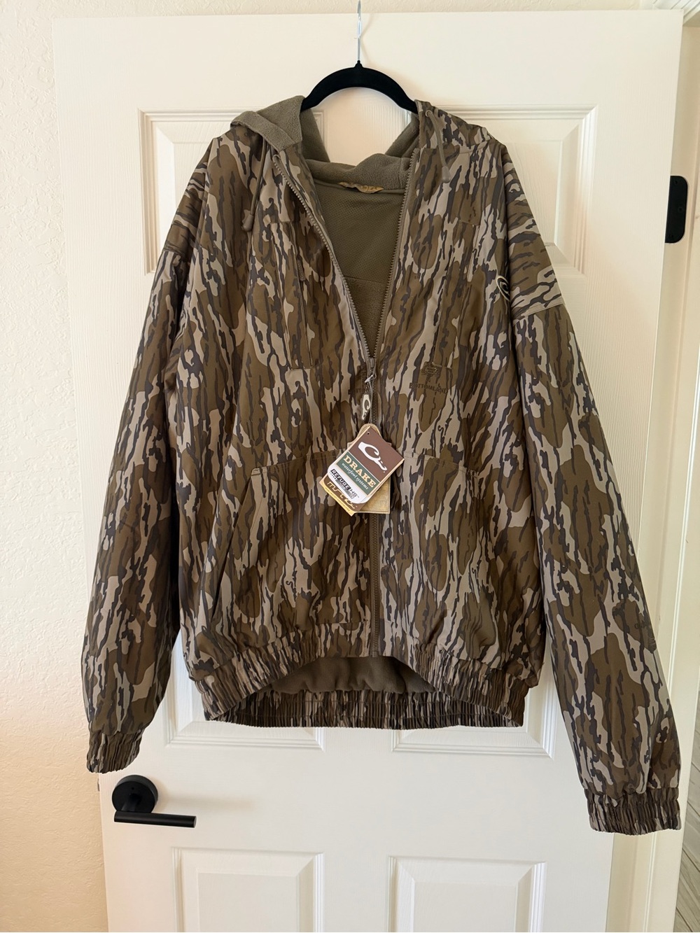 Drake— MST Waterproof Full Zip Hoodie Original Bottomland— 2X